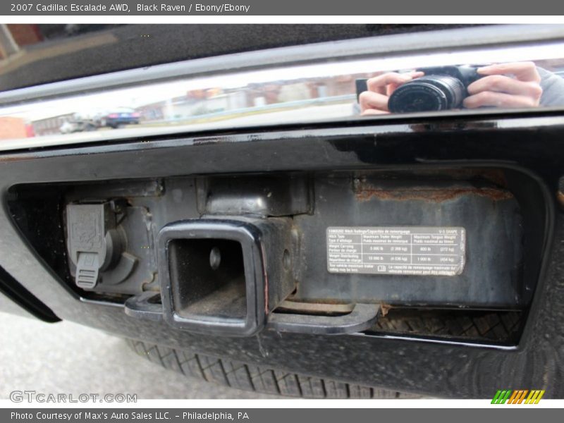 Black Raven / Ebony/Ebony 2007 Cadillac Escalade AWD