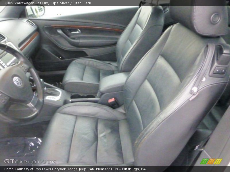 Opal Silver / Titan Black 2009 Volkswagen Eos Lux