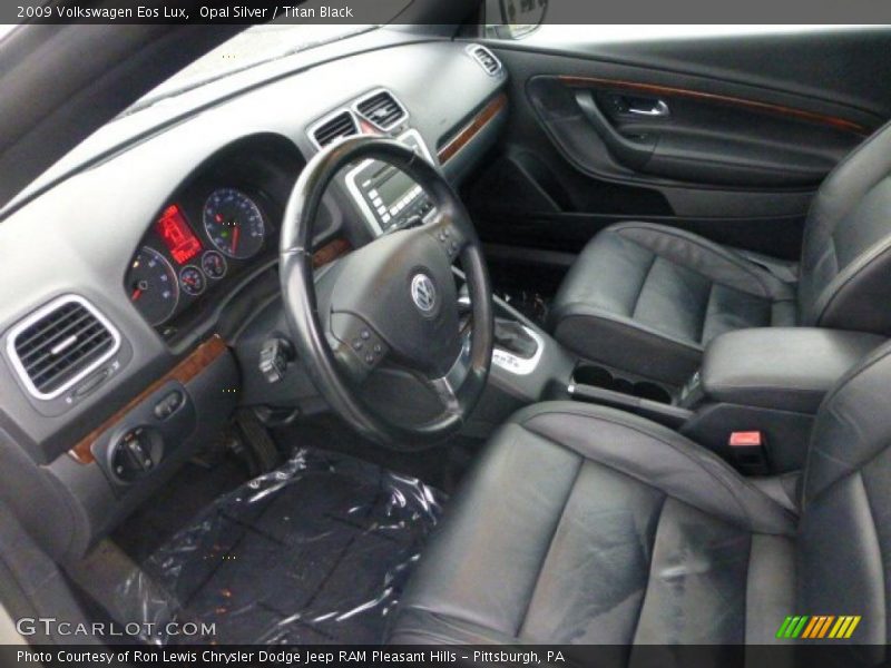 Opal Silver / Titan Black 2009 Volkswagen Eos Lux