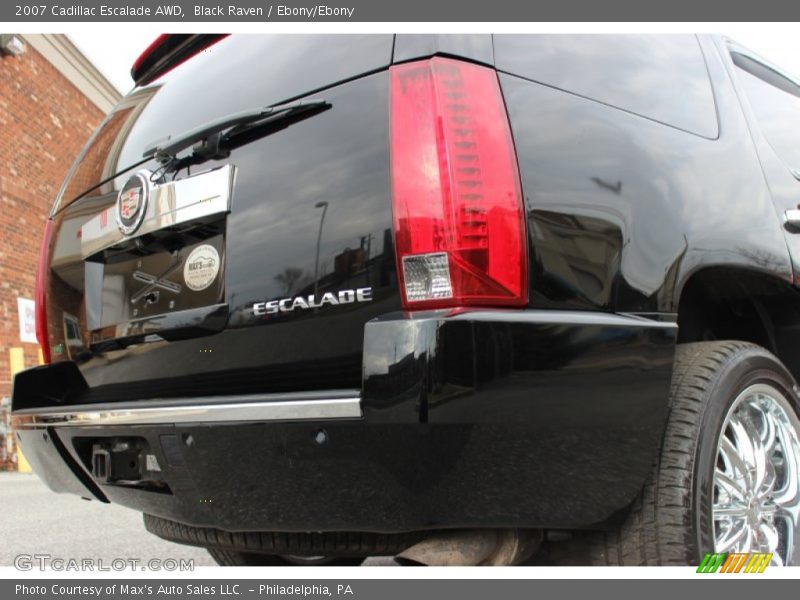 Black Raven / Ebony/Ebony 2007 Cadillac Escalade AWD