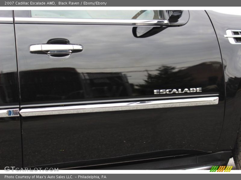 Black Raven / Ebony/Ebony 2007 Cadillac Escalade AWD