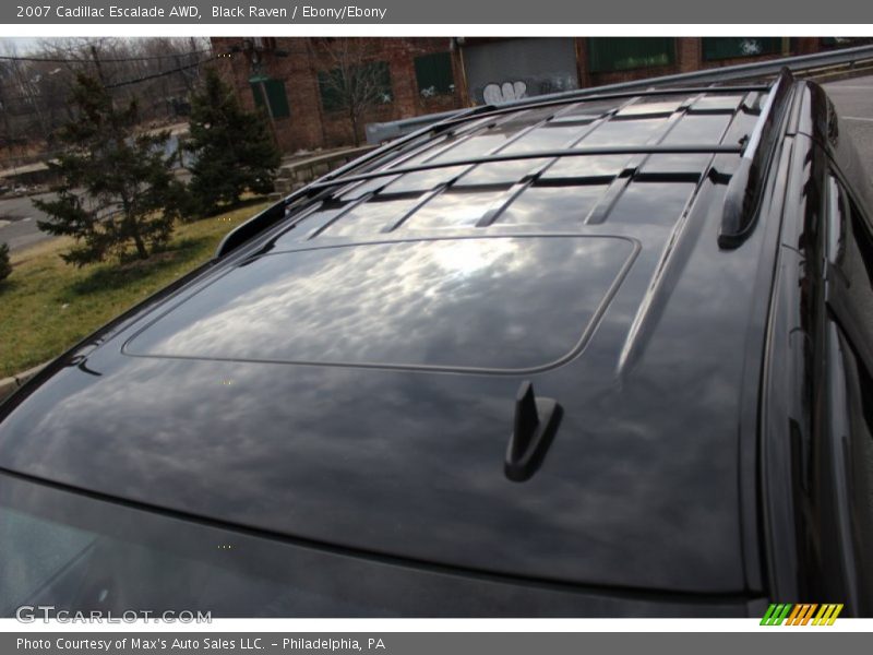 Black Raven / Ebony/Ebony 2007 Cadillac Escalade AWD