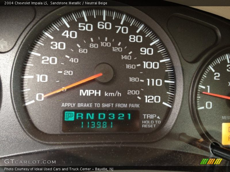 Sandstone Metallic / Neutral Beige 2004 Chevrolet Impala LS