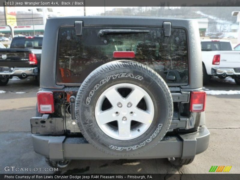 Black / Black 2013 Jeep Wrangler Sport 4x4