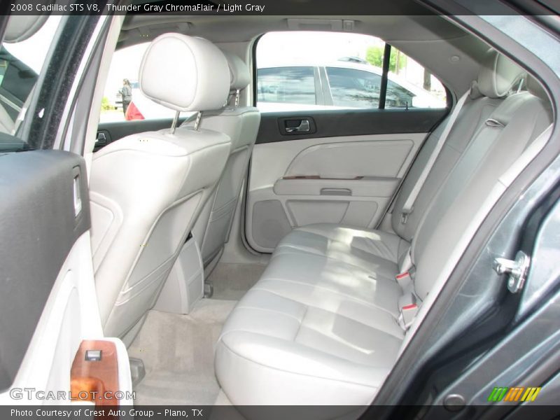 Thunder Gray ChromaFlair / Light Gray 2008 Cadillac STS V8