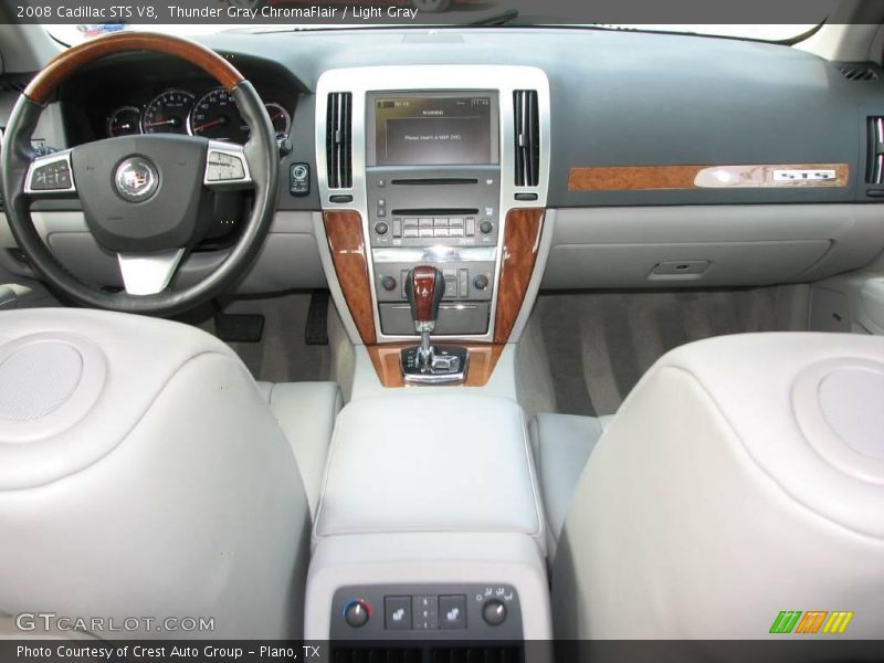 Thunder Gray ChromaFlair / Light Gray 2008 Cadillac STS V8