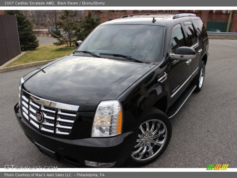 Black Raven / Ebony/Ebony 2007 Cadillac Escalade AWD