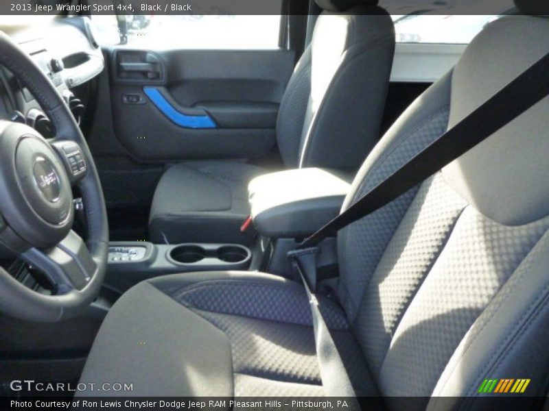 Black / Black 2013 Jeep Wrangler Sport 4x4