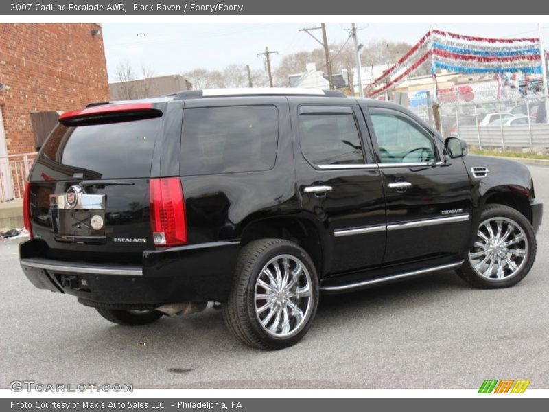 Black Raven / Ebony/Ebony 2007 Cadillac Escalade AWD