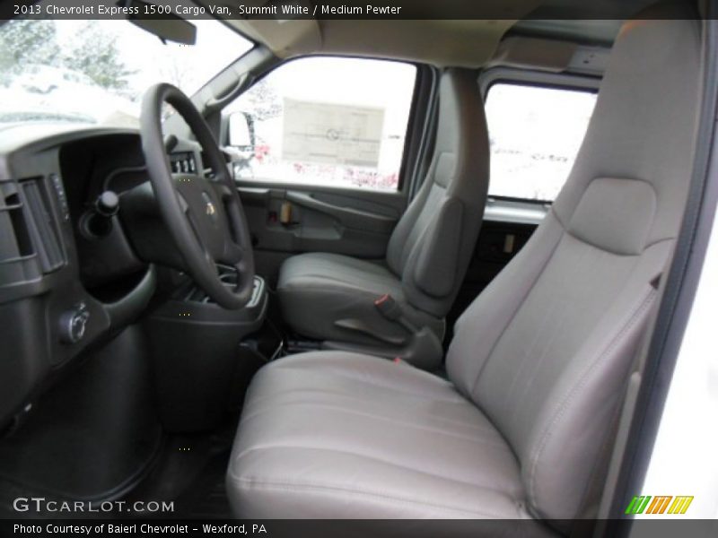 Summit White / Medium Pewter 2013 Chevrolet Express 1500 Cargo Van