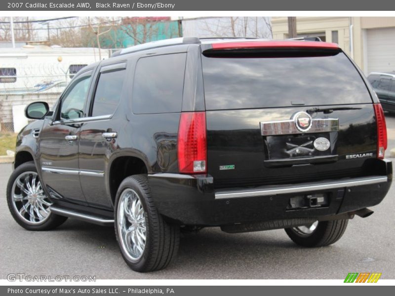 Black Raven / Ebony/Ebony 2007 Cadillac Escalade AWD