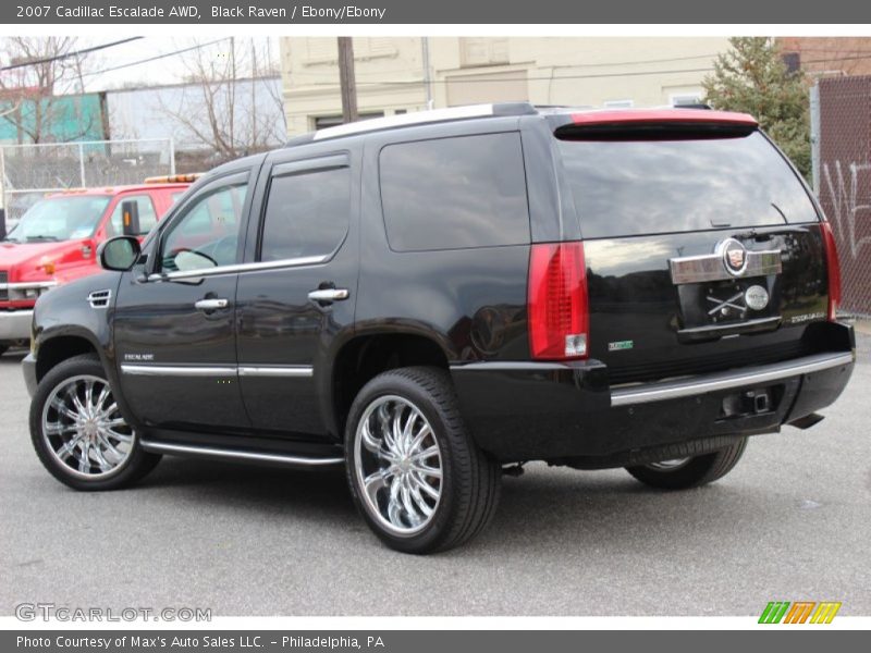 Black Raven / Ebony/Ebony 2007 Cadillac Escalade AWD