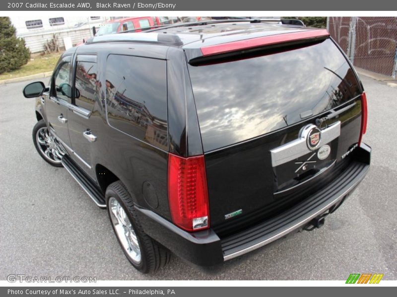 Black Raven / Ebony/Ebony 2007 Cadillac Escalade AWD