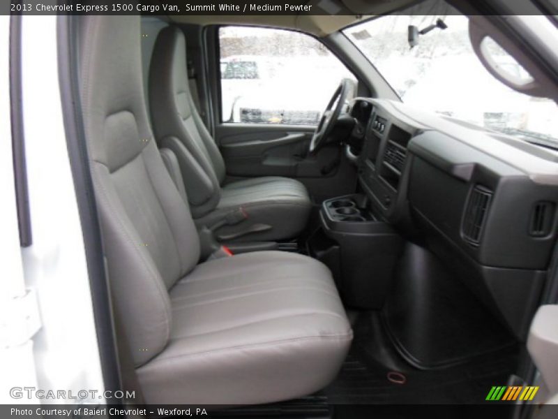 Summit White / Medium Pewter 2013 Chevrolet Express 1500 Cargo Van