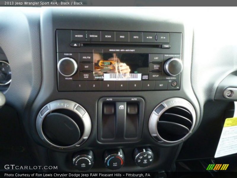 Black / Black 2013 Jeep Wrangler Sport 4x4