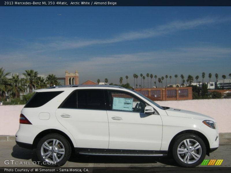 Arctic White / Almond Beige 2013 Mercedes-Benz ML 350 4Matic