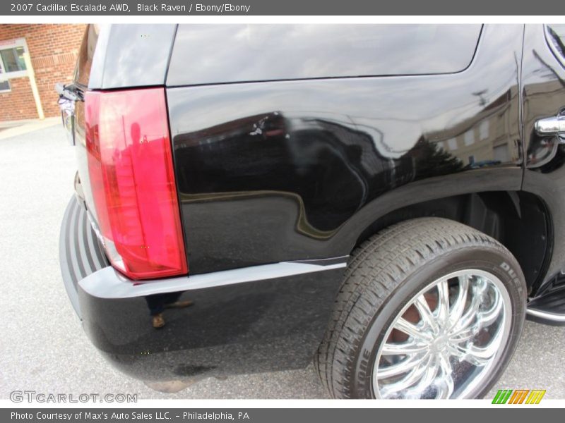 Black Raven / Ebony/Ebony 2007 Cadillac Escalade AWD
