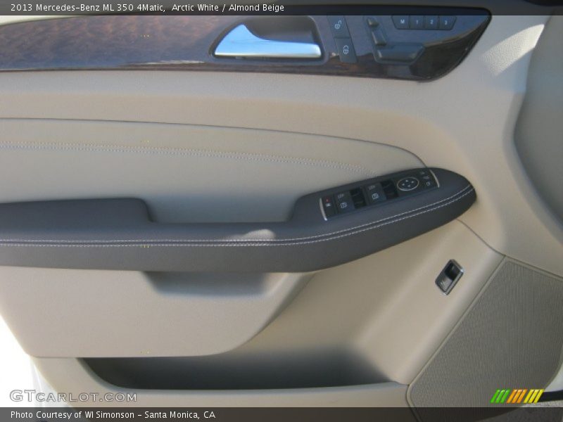 Arctic White / Almond Beige 2013 Mercedes-Benz ML 350 4Matic