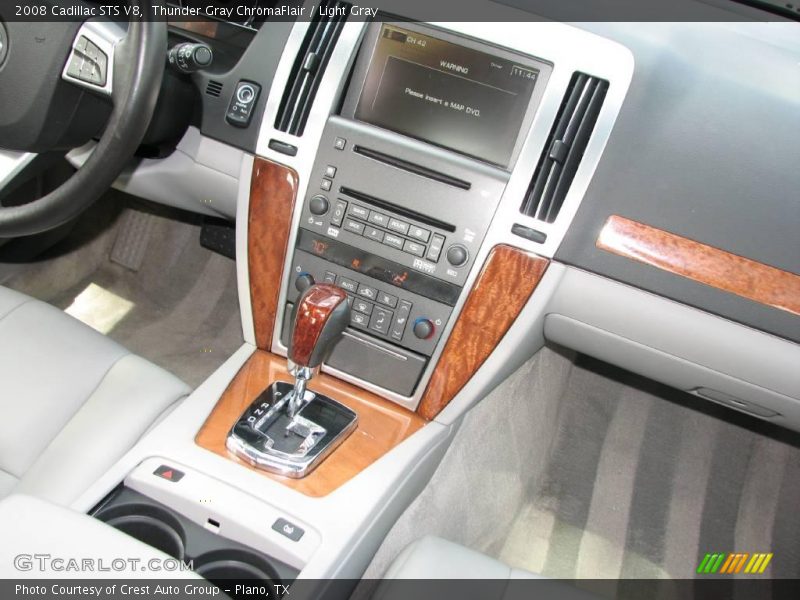 Thunder Gray ChromaFlair / Light Gray 2008 Cadillac STS V8
