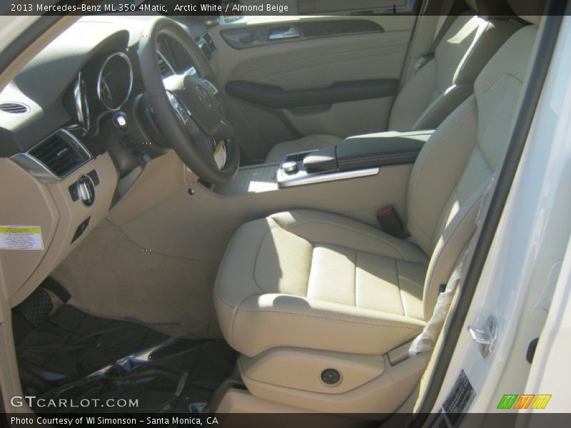 Arctic White / Almond Beige 2013 Mercedes-Benz ML 350 4Matic