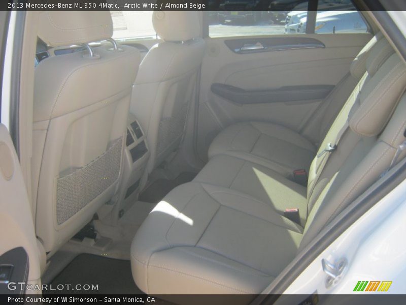 Arctic White / Almond Beige 2013 Mercedes-Benz ML 350 4Matic