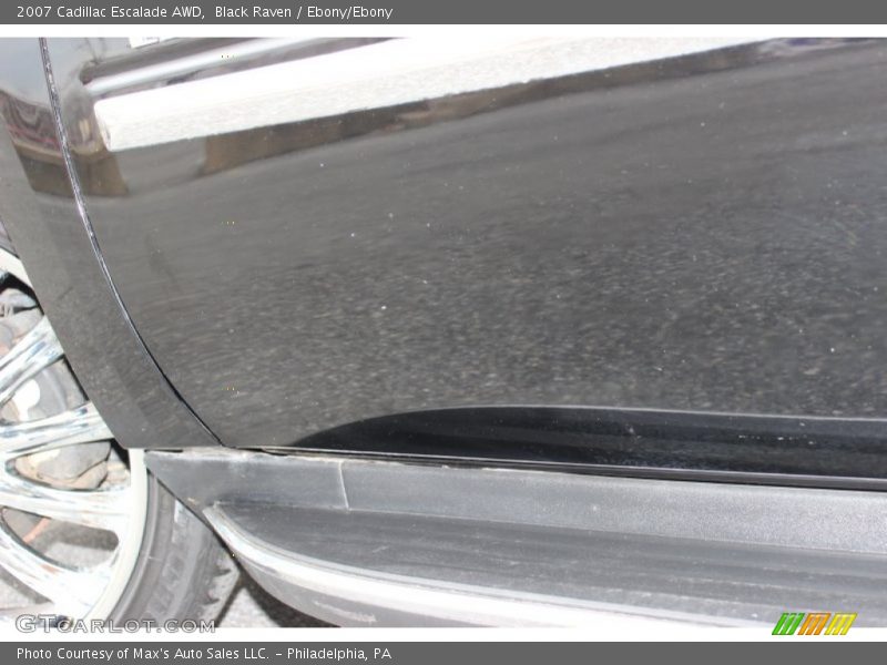 Black Raven / Ebony/Ebony 2007 Cadillac Escalade AWD