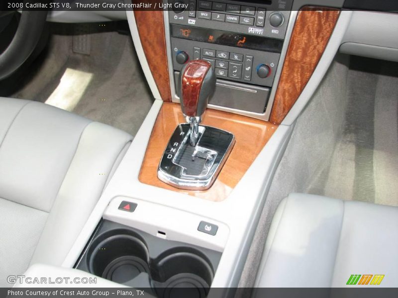 Thunder Gray ChromaFlair / Light Gray 2008 Cadillac STS V8