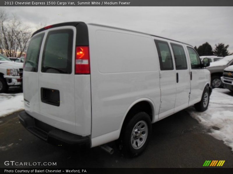  2013 Express 1500 Cargo Van Summit White