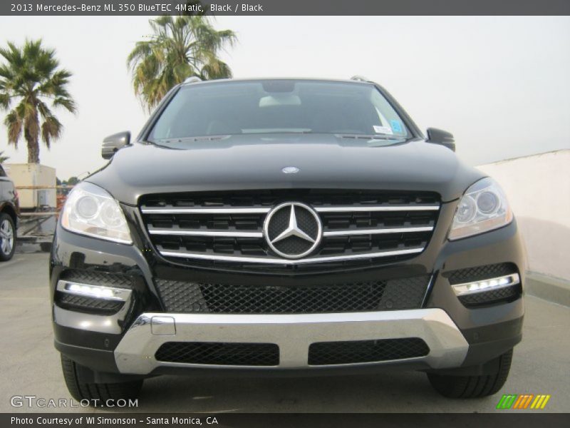 Black / Black 2013 Mercedes-Benz ML 350 BlueTEC 4Matic