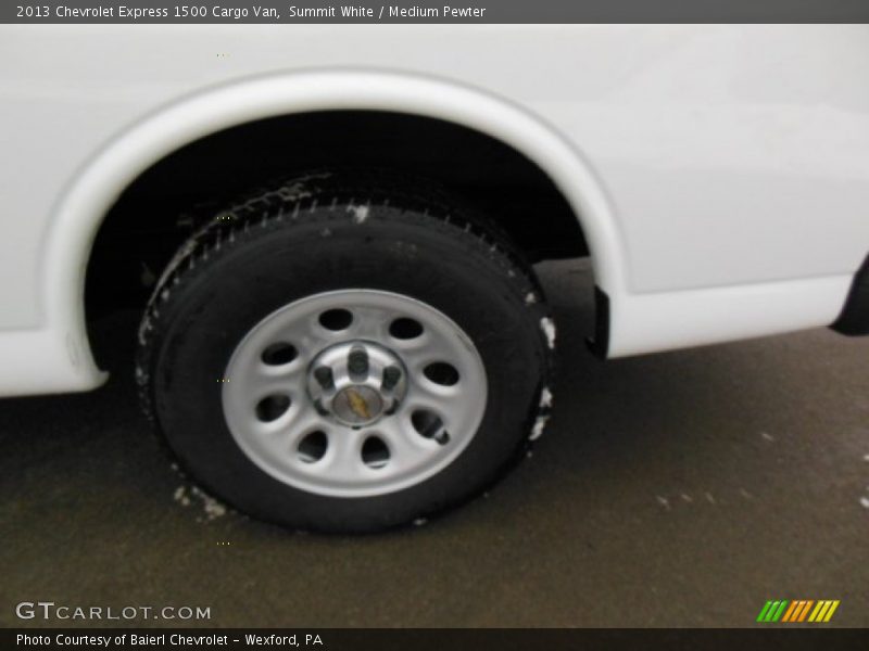 Summit White / Medium Pewter 2013 Chevrolet Express 1500 Cargo Van