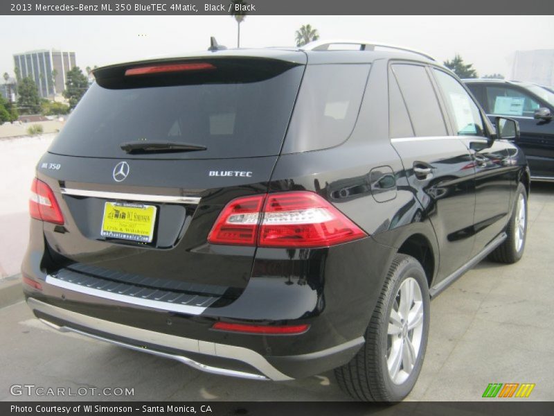 Black / Black 2013 Mercedes-Benz ML 350 BlueTEC 4Matic