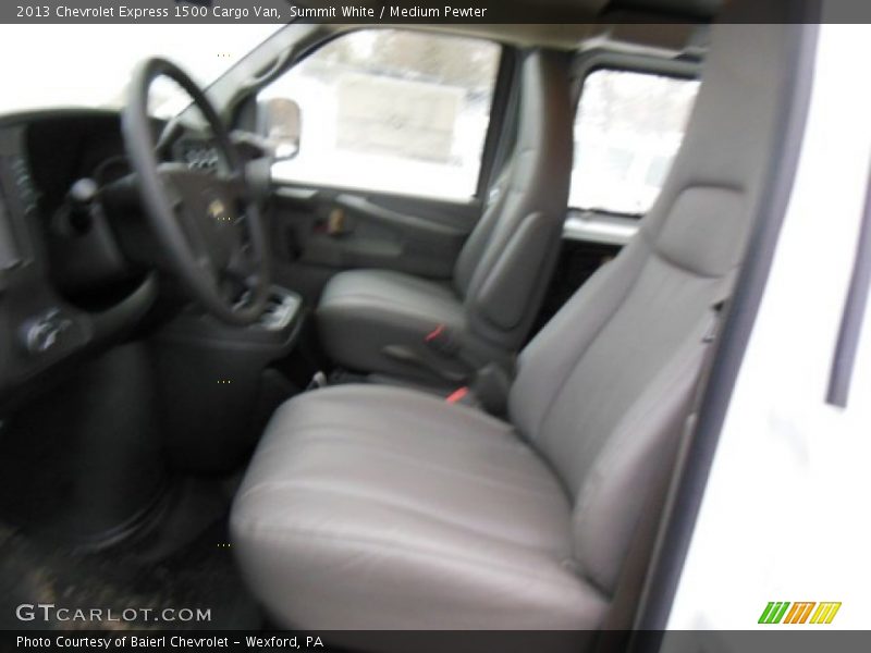 Summit White / Medium Pewter 2013 Chevrolet Express 1500 Cargo Van