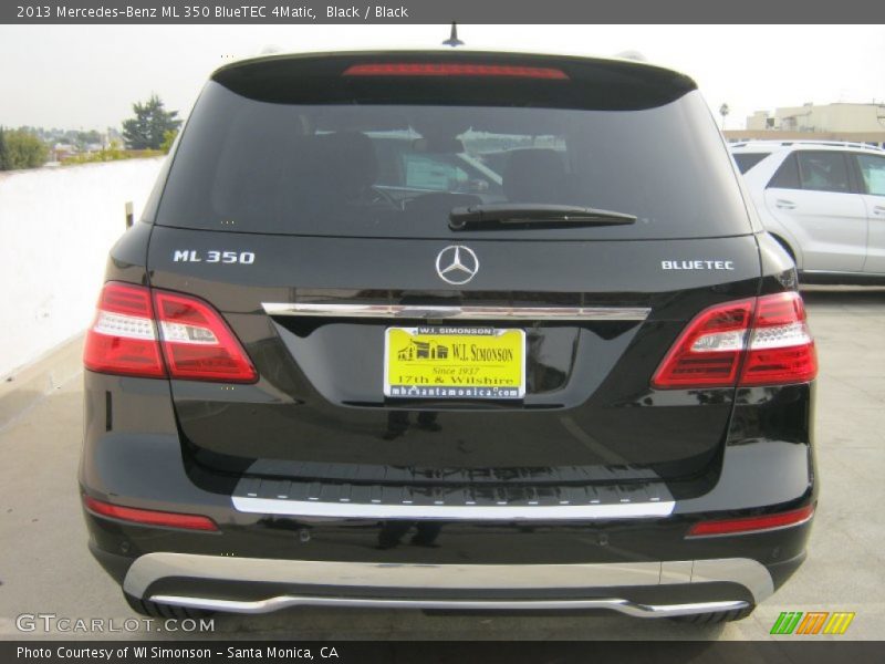 Black / Black 2013 Mercedes-Benz ML 350 BlueTEC 4Matic