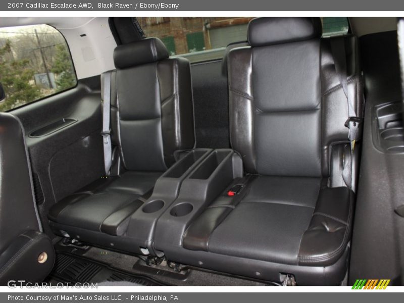 Black Raven / Ebony/Ebony 2007 Cadillac Escalade AWD