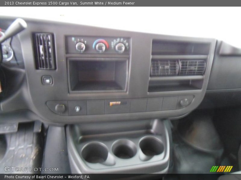 Summit White / Medium Pewter 2013 Chevrolet Express 1500 Cargo Van
