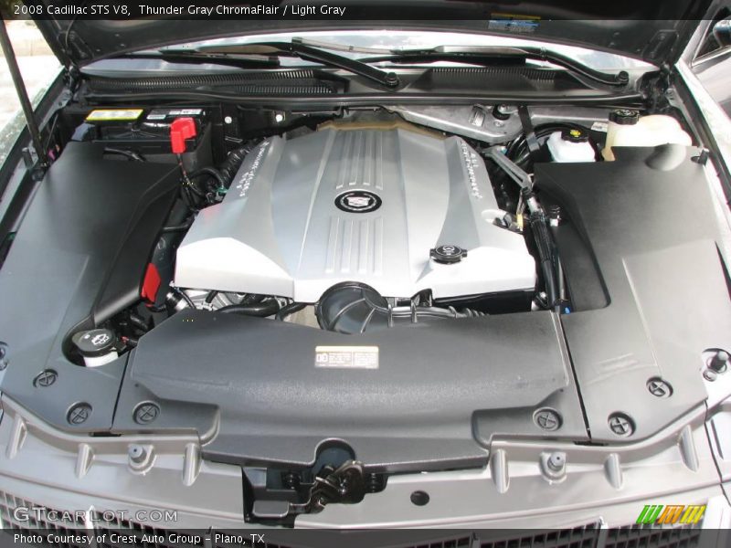 Thunder Gray ChromaFlair / Light Gray 2008 Cadillac STS V8