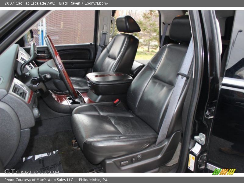 Black Raven / Ebony/Ebony 2007 Cadillac Escalade AWD