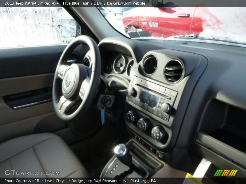 True Blue Pearl / Dark Slate Gray/Light Pebble 2013 Jeep Patriot Limited 4x4