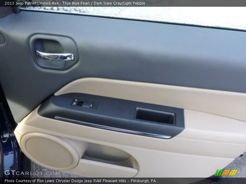 True Blue Pearl / Dark Slate Gray/Light Pebble 2013 Jeep Patriot Limited 4x4