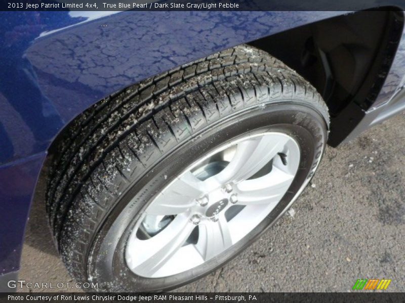 True Blue Pearl / Dark Slate Gray/Light Pebble 2013 Jeep Patriot Limited 4x4