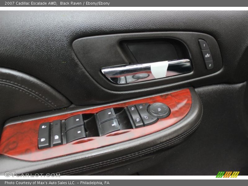Black Raven / Ebony/Ebony 2007 Cadillac Escalade AWD