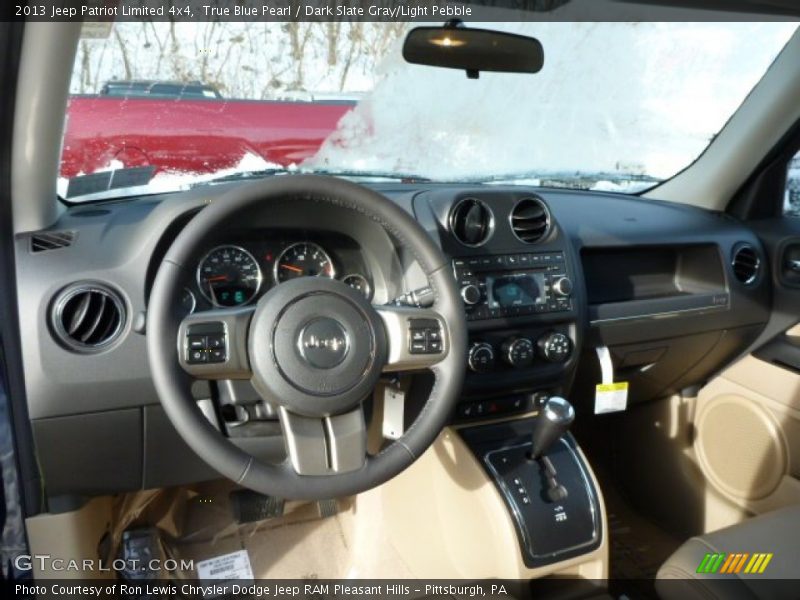 True Blue Pearl / Dark Slate Gray/Light Pebble 2013 Jeep Patriot Limited 4x4