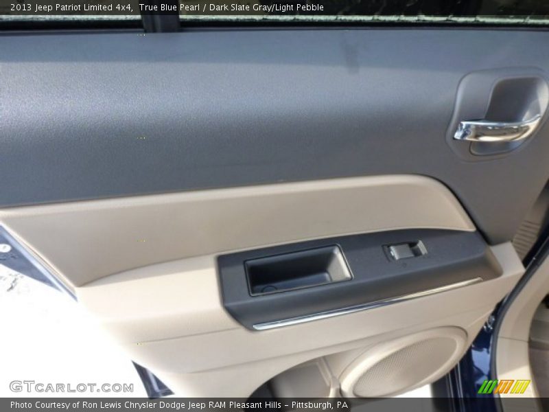 True Blue Pearl / Dark Slate Gray/Light Pebble 2013 Jeep Patriot Limited 4x4