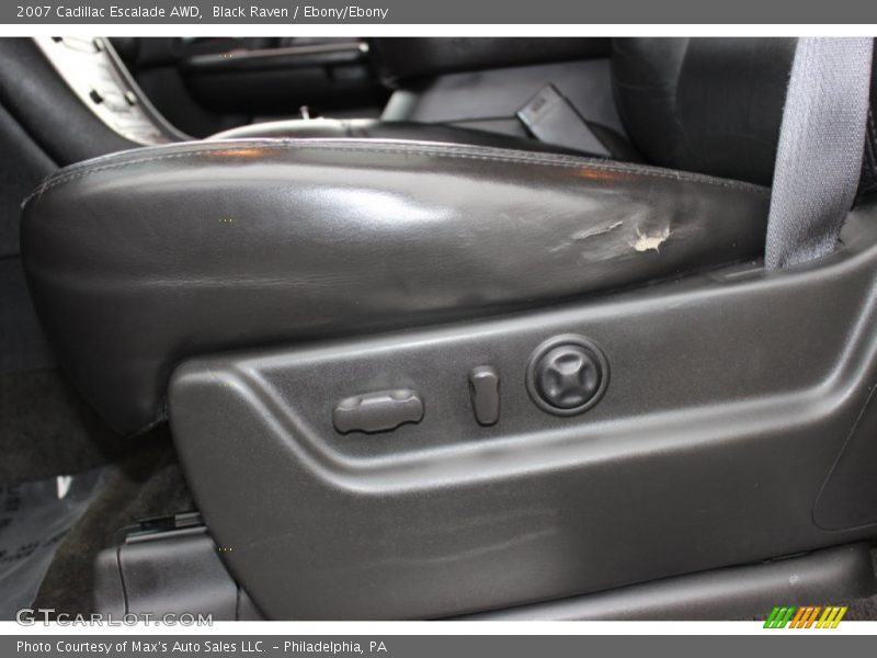 Black Raven / Ebony/Ebony 2007 Cadillac Escalade AWD