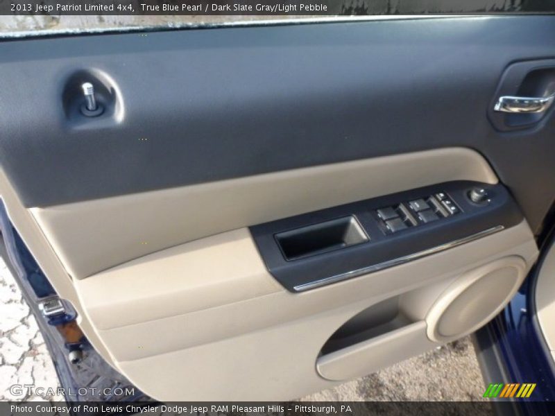 True Blue Pearl / Dark Slate Gray/Light Pebble 2013 Jeep Patriot Limited 4x4