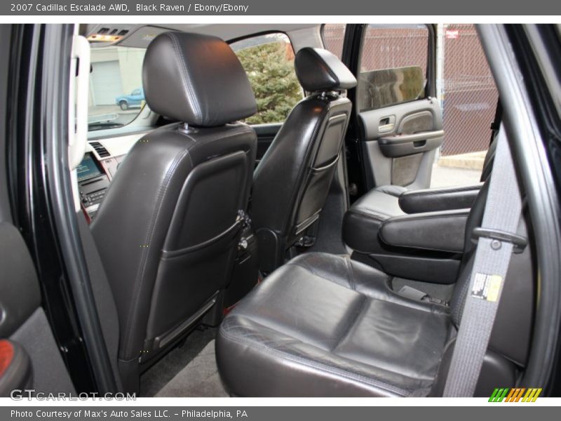 Black Raven / Ebony/Ebony 2007 Cadillac Escalade AWD