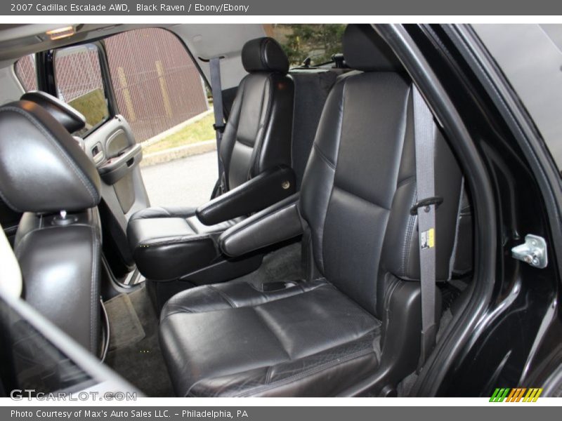 Black Raven / Ebony/Ebony 2007 Cadillac Escalade AWD