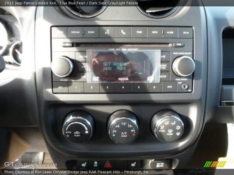 True Blue Pearl / Dark Slate Gray/Light Pebble 2013 Jeep Patriot Limited 4x4