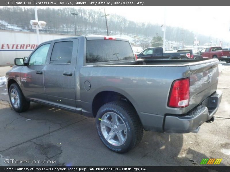 Mineral Gray Metallic / Black/Diesel Gray 2013 Ram 1500 Express Crew Cab 4x4