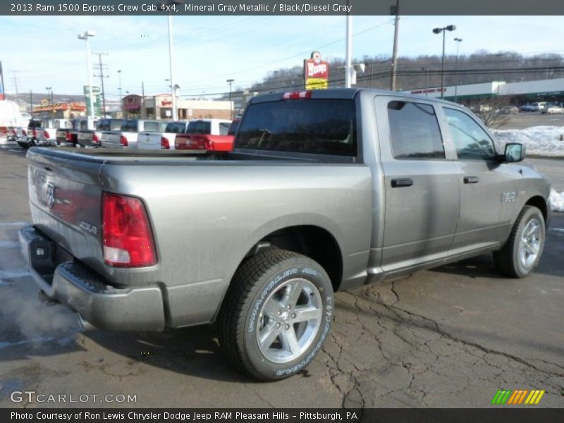 Mineral Gray Metallic / Black/Diesel Gray 2013 Ram 1500 Express Crew Cab 4x4